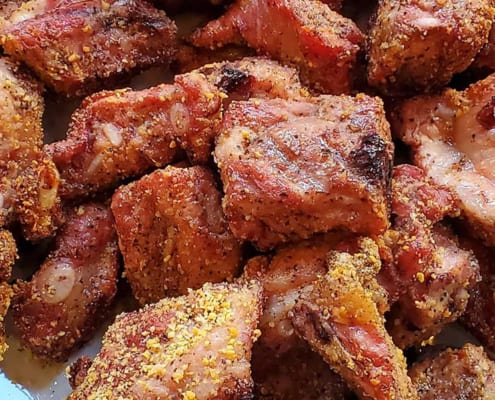 Parmesan Garlic Riblets