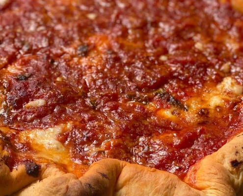 Deep Dish Chicago Style Pizza