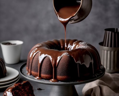 Chocolate-Kahlua Pound Cake